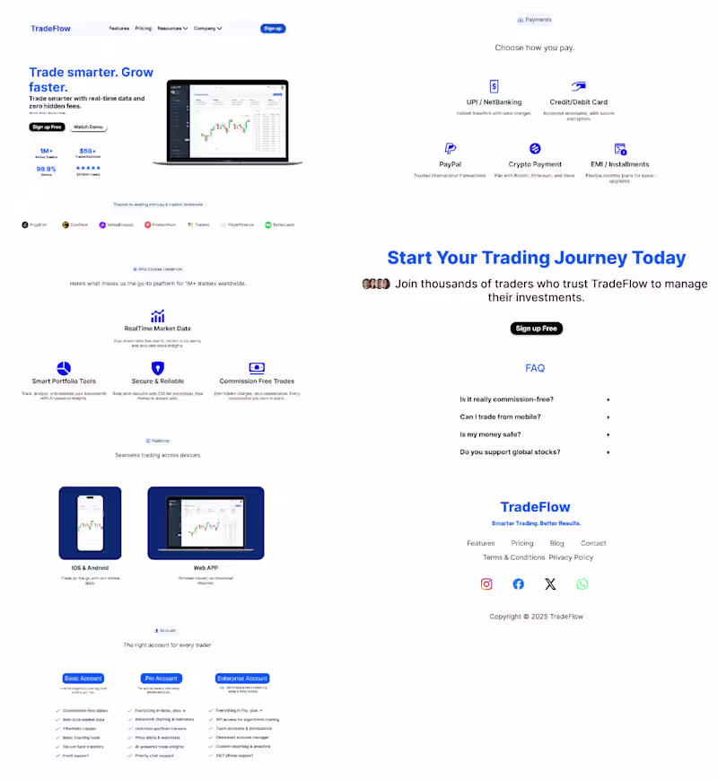 Cover image for High-converting landing page designed to match your brand.