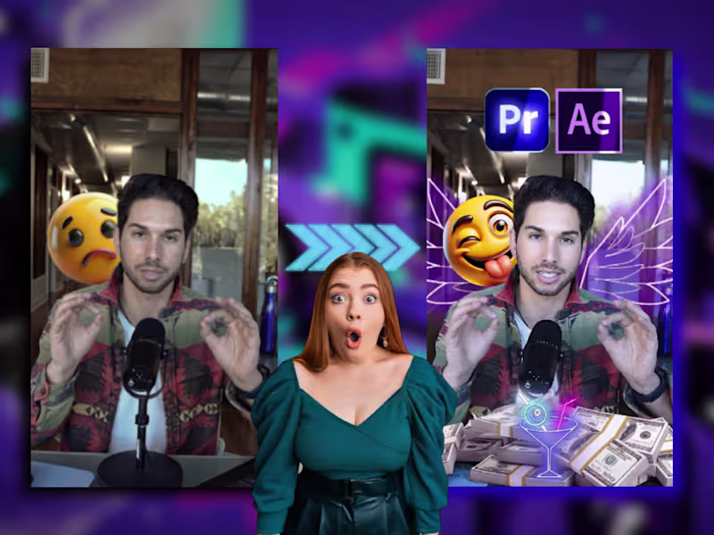 Cover image for I will edit short form video for tiktok, and youtube shorts