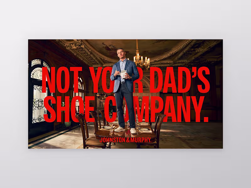 Cover image for Johnston & Murphy rebrand — Mark J. Morris