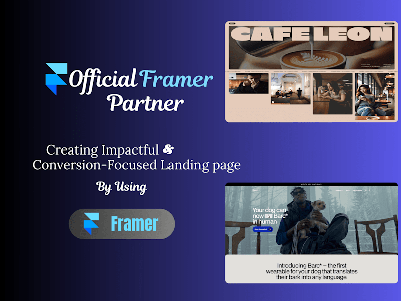Cover image for Custom Framer Landing Pages | Engaging & High-Converting Designs