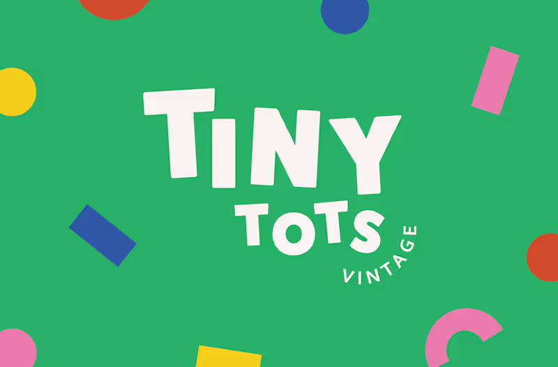 Cover image for Tiny Tots branding and visual identity
