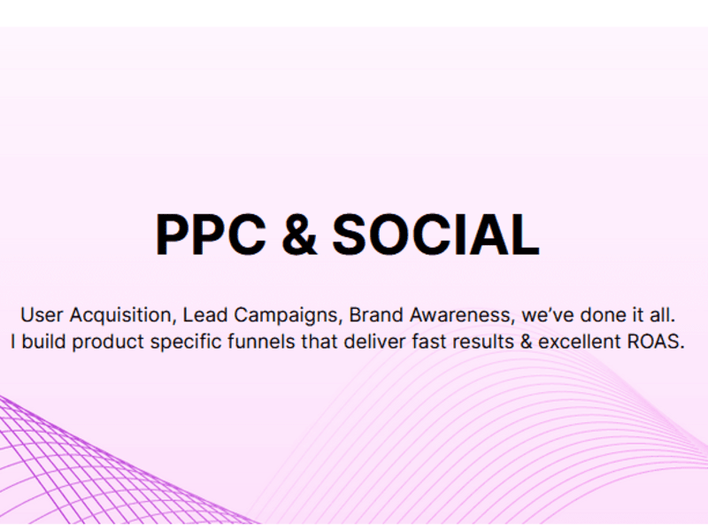 Cover image for PPC & SMM for SaaS & Startups