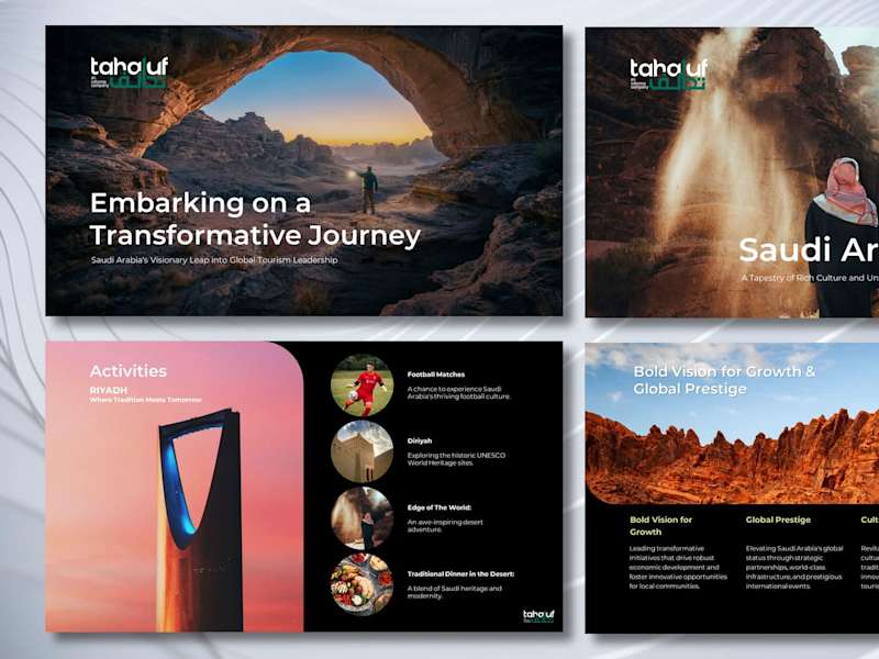 Cover image for Tahaluf Events Business Proposal Deck