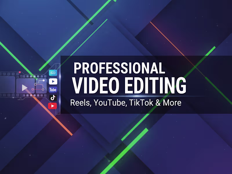 Cover image for Professional Video Editor - edits cinematic travel vlogs, reels