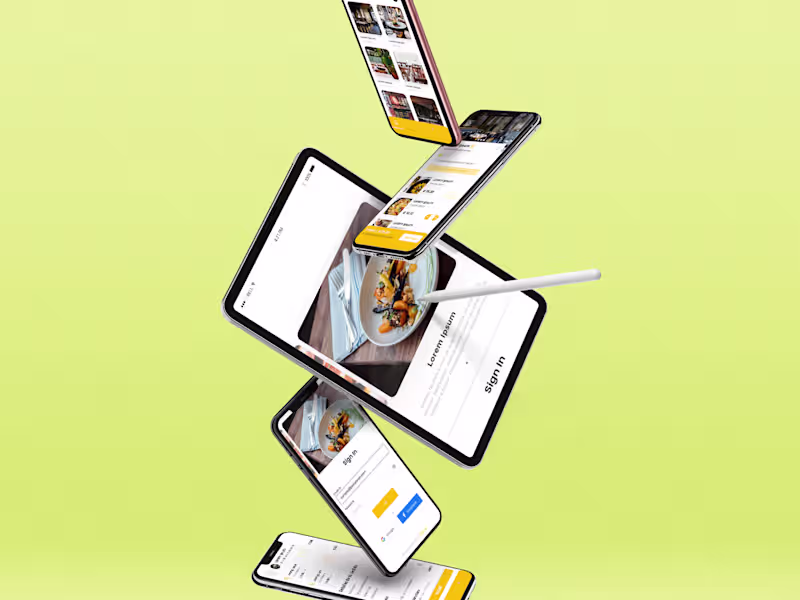 Cover image for Product Design & UI | Delivery App