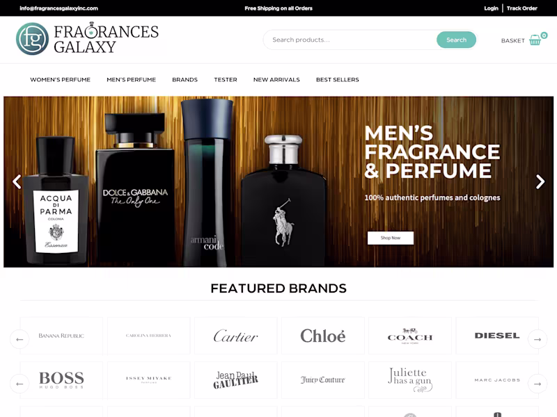 Cover image for fragranceglaxy.com