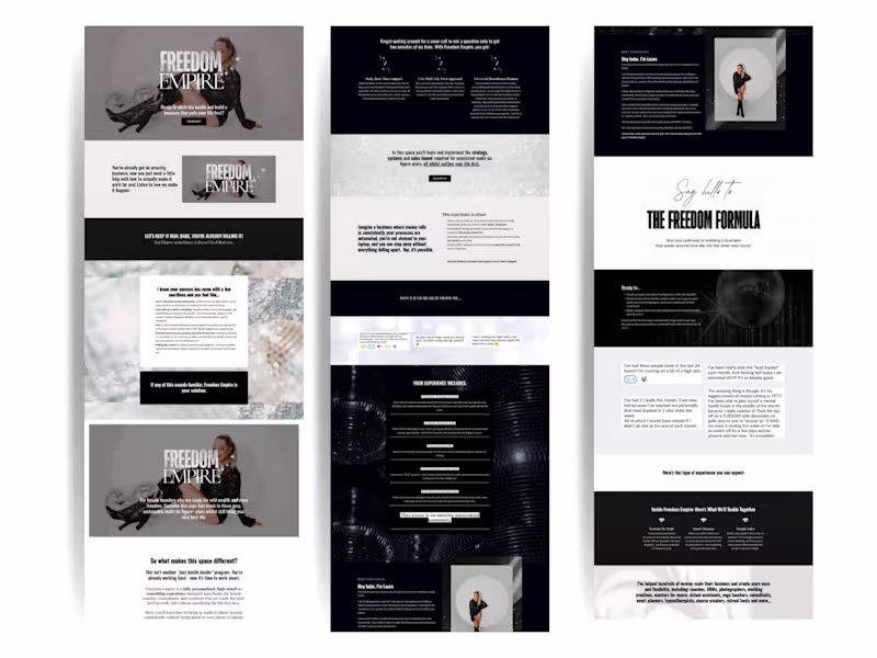 Cover image for Kajabi Sales Page/Landing Page