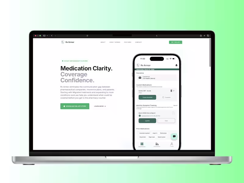 Cover image for Rx Armor App - US Only