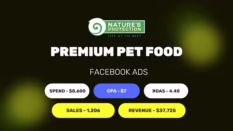 Cover image for 🐶 Premium Pet Food