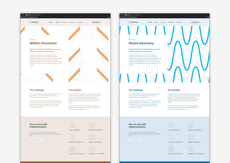 Cover image for Bioblocks branding and platform concept development