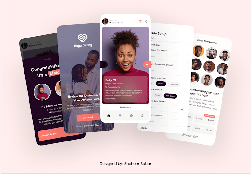 Cover image for Dating App UI