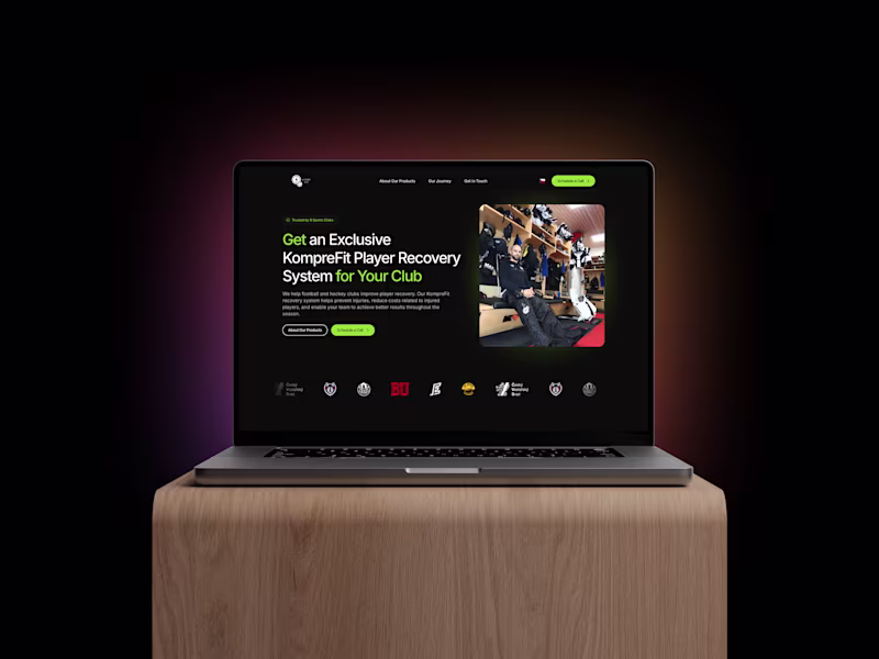 Cover image for 🏒 For KompreFit, a startup delivering comprehensive recover...