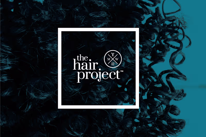 Cover image for The Hair Project Brand Design