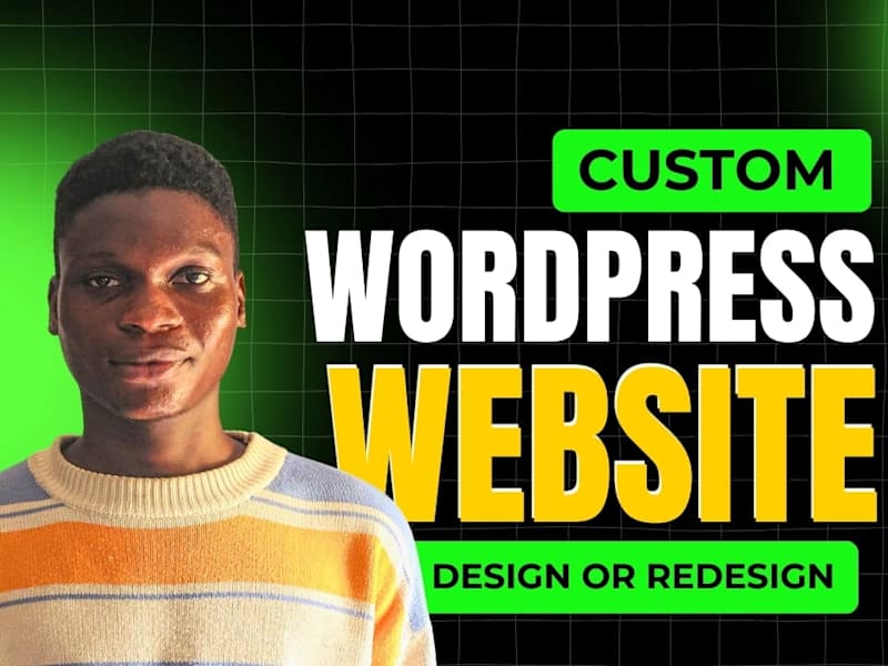 Cover image for I will design a website for your company and build your brand.