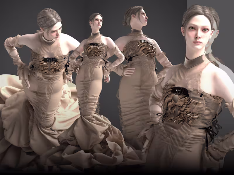 Cover image for I will transform sketches into stunning 3D models. 