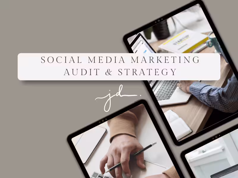 Cover image for Social Media Marketing Audit & Strategy 