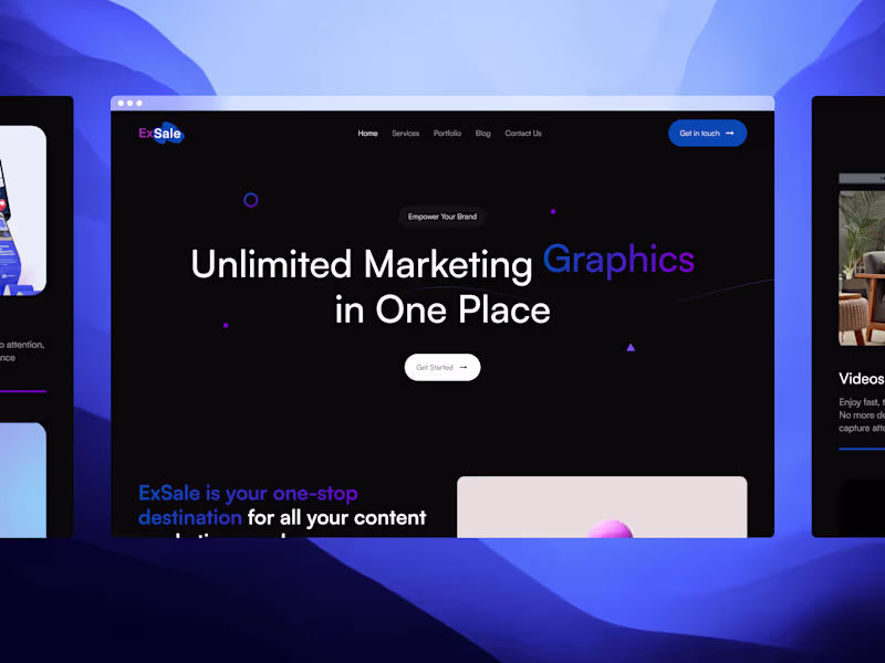 Cover image for Exsale Website