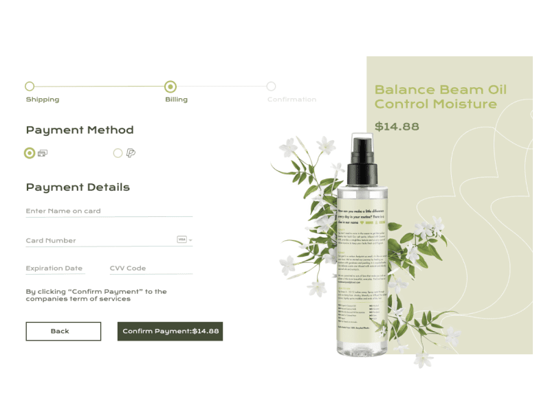 Cover image for Checkout Page