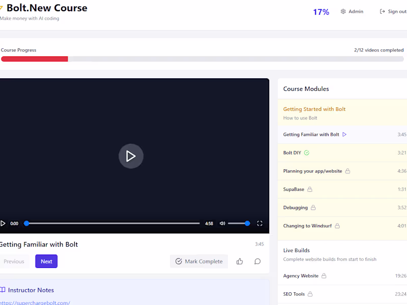 Cover image for Personalized Training Platform 