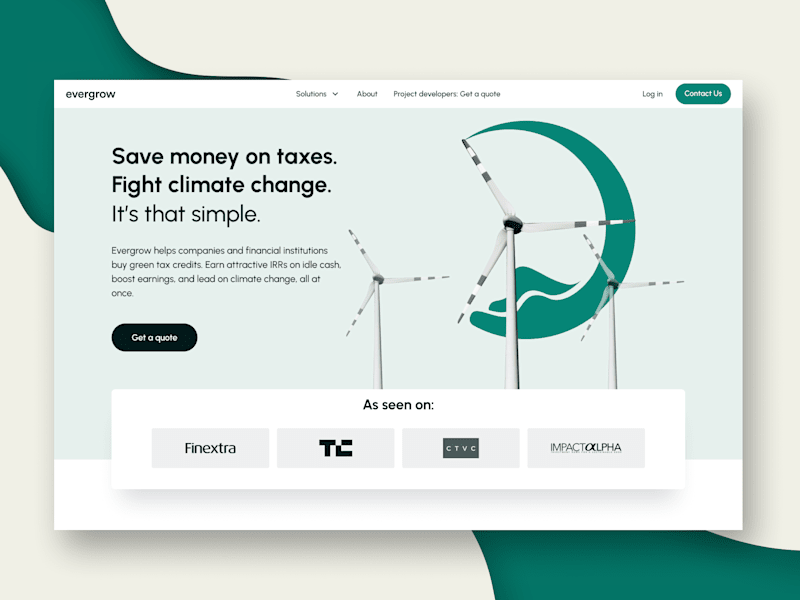 Cover image for Evergrow B2B SaaS FinTech Dashboard Design