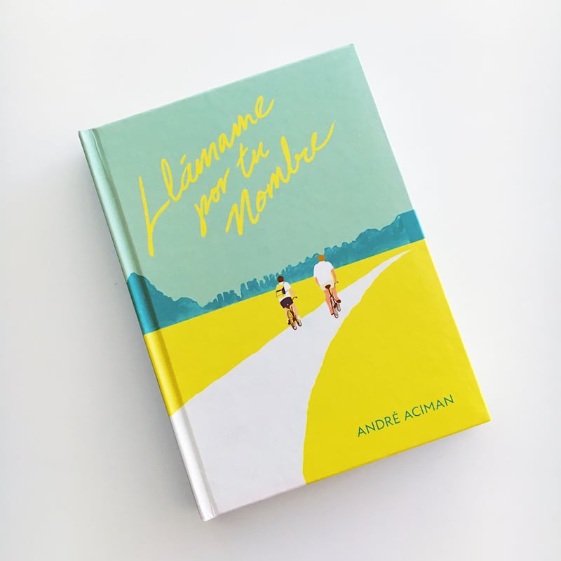 Cover image for Book design - Call me by your name