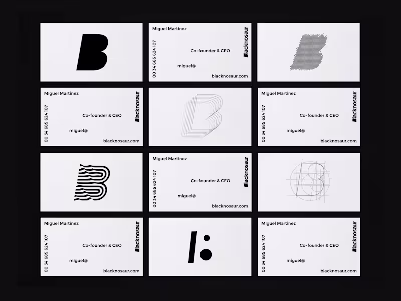 Cover image for Blacknosaur Agency: Art direction, Branding