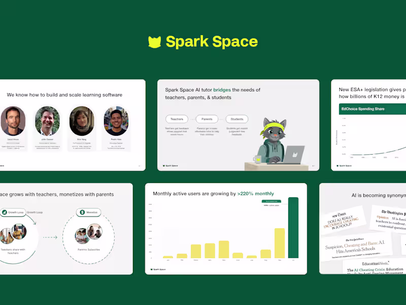 Cover image for Pre-Seed Pitch Deck