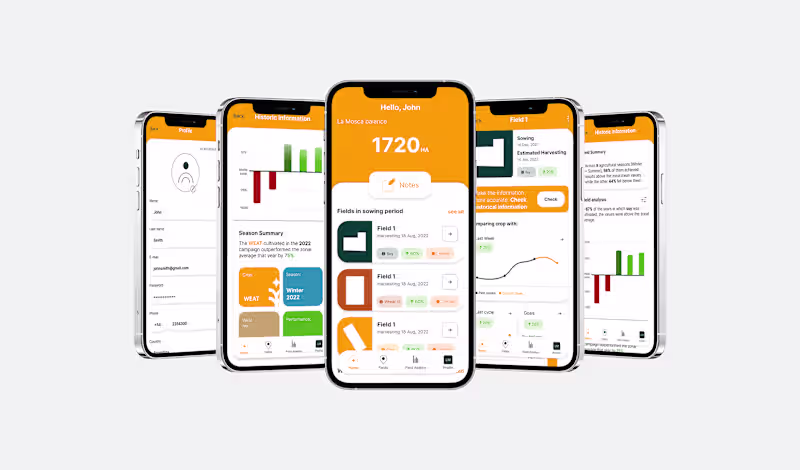 Cover image for Web App Design for Farmvi