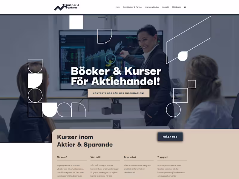 Cover image for Divi website design for a