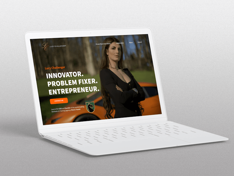 Cover image for Designing & developing a website for a private consultant