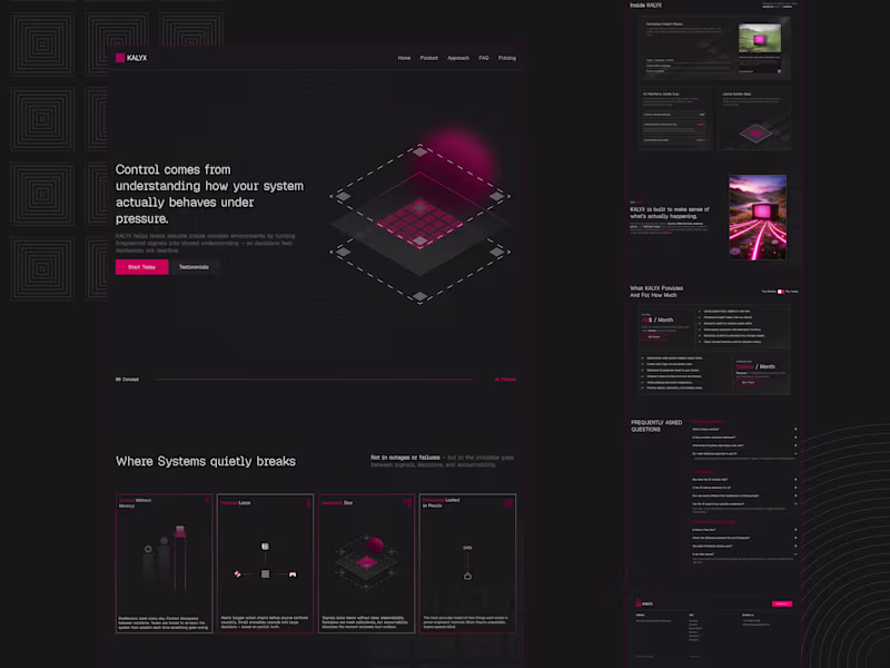 Cover image for KALYX Project Completed.