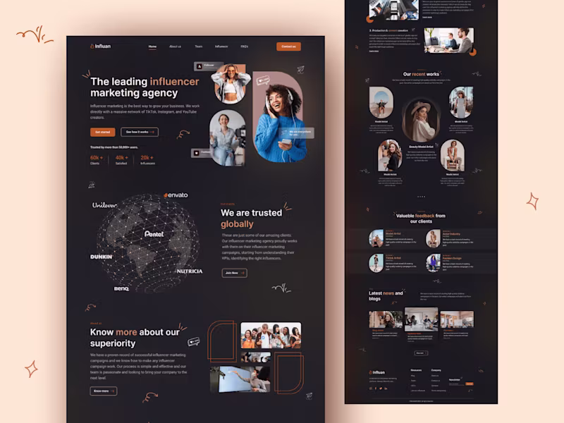 Cover image for Influan - Influencer Agency