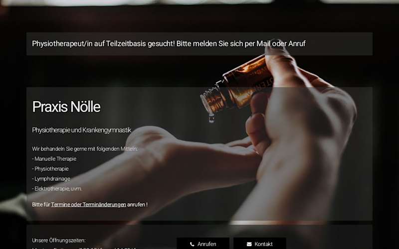 Cover image for Praxis Nölle - Physiotherapie und Krankengymnastik