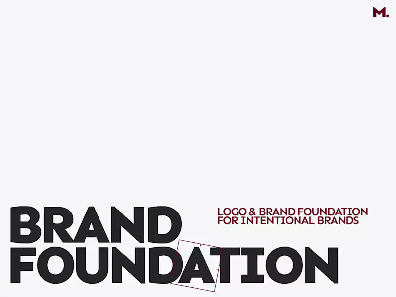 Cover image for Logo & Brand Foundation