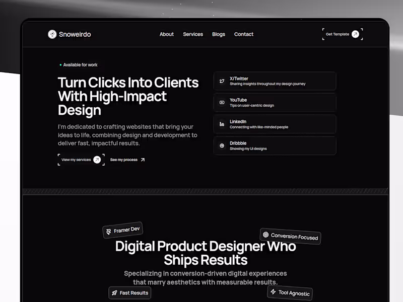 Cover image for Responsive Homepage Design