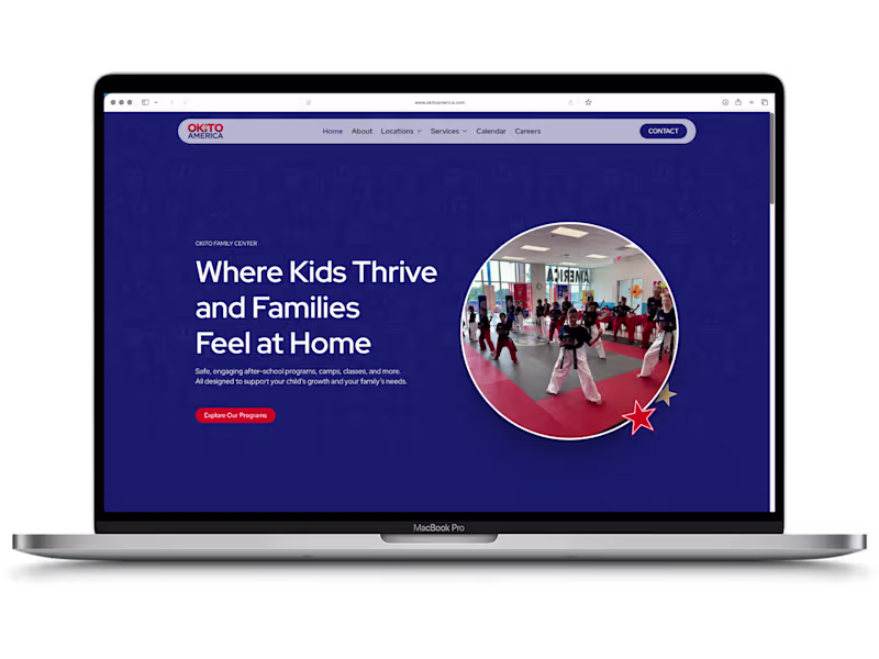 Cover image for Okito America: Family Center