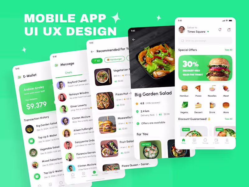 Cover image for Mobile App UI/UX Design (iOS/Android) 📱✨