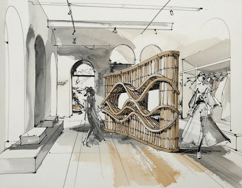 Cover image for The Space Between: Spatial Concept Development