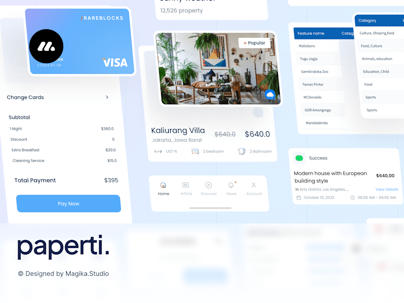 Cover image for Paperti Website Design