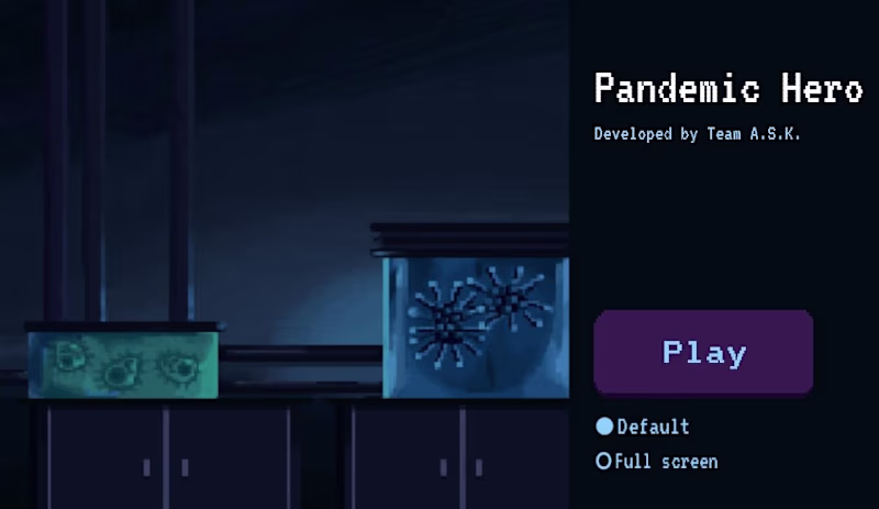 Cover image for Pandemic Hero
