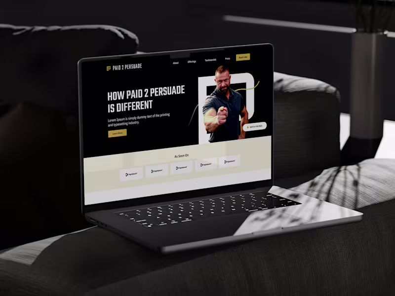 Cover image for Designed a high-converting landing page