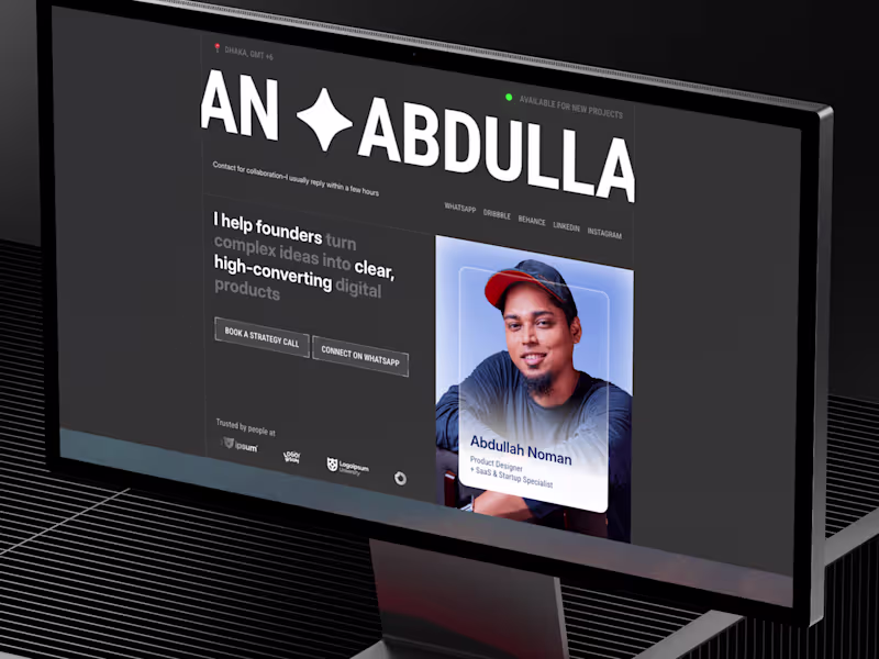 Cover image for Get Your World-class Portfolio Design