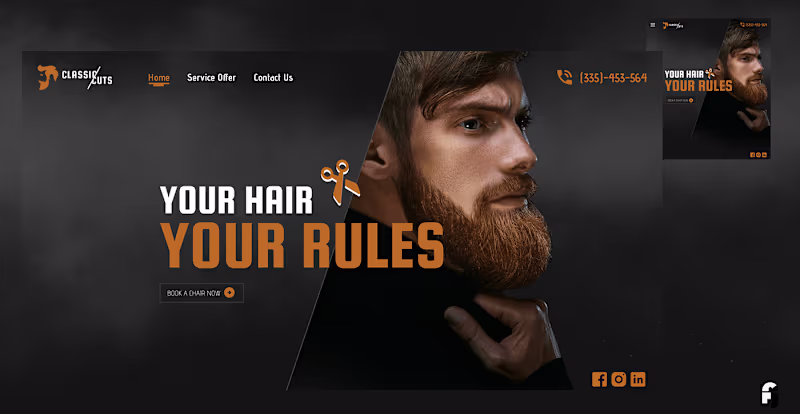 Cover image for Classic Cuts Web Design