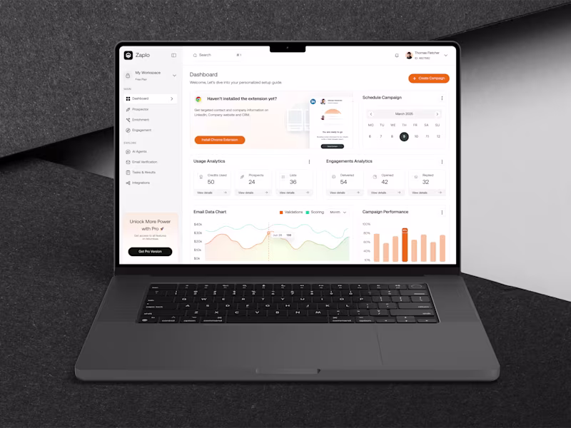 Cover image for Zaplo - Web App Design