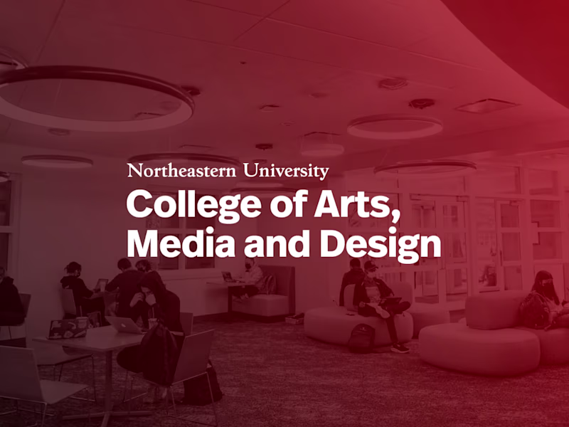 Cover image for Northeastern CAMD website