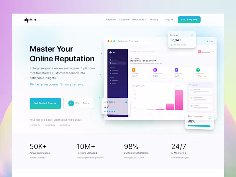 Cover image for High-Converting Landing Page Design — Figma & Framer