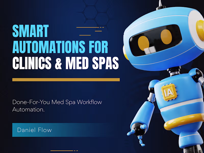 Cover image for Clinic & Med Spa Workflow Automation