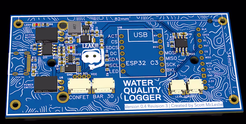 Cover image for Water quality logger for divers