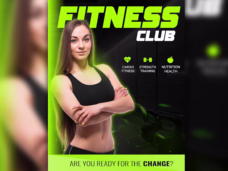 Cover image for Social media design : Fitness