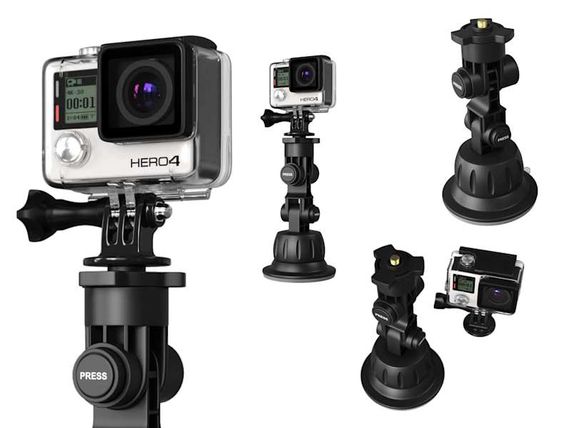Cover image for GoPro Holder - High-Detail Product Render for Tech & Accessories